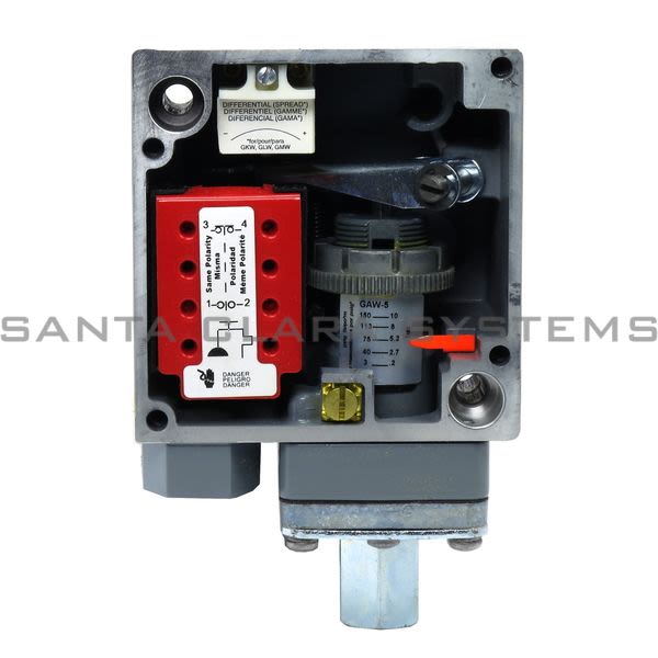 Square D 9012-GAW5 Pressure Switch Product Image