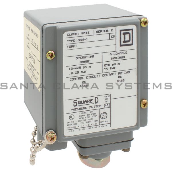 9012-GBW1 Square D In stock and ready to ship - Santa Clara Systems