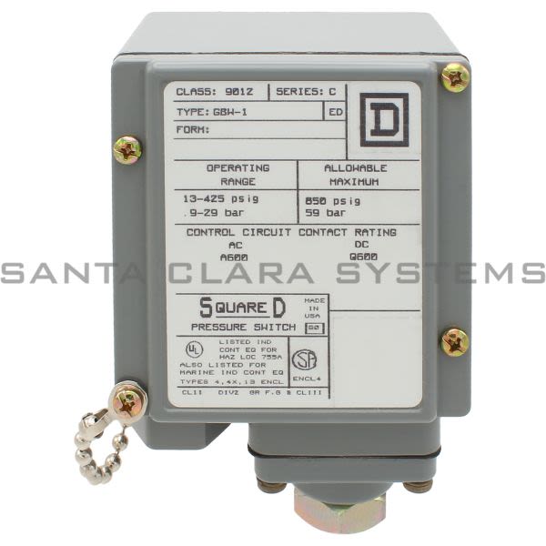 9012-gbw1 Square D In Stock And Ready To Ship - Santa Clara Systems