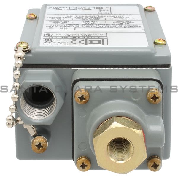 Square D 9012-GBW2 Pressure Switch Product Image
