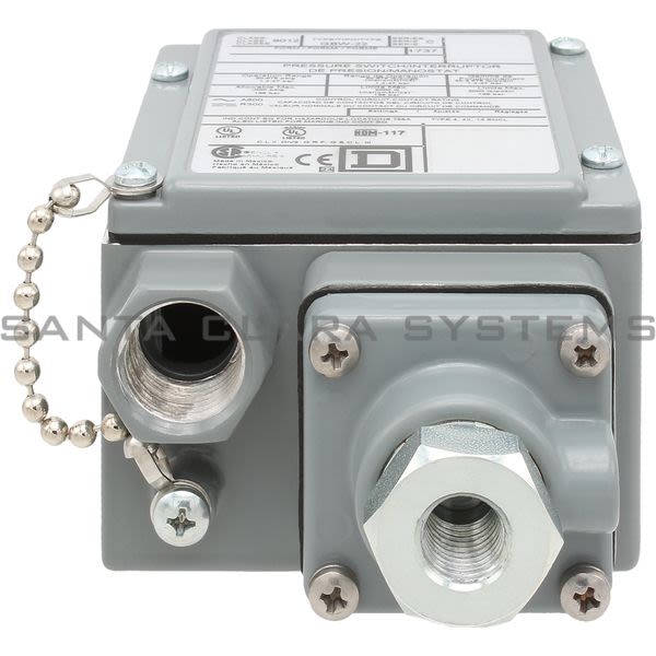 Square D 9012-GBW22 Pressure Switch Product Image