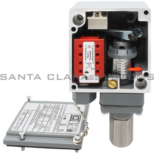 Square D 9012-GFW1 Pressure Switch Product Image