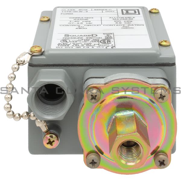 Square D 9012-GKW2 Pressure Switch Product Image