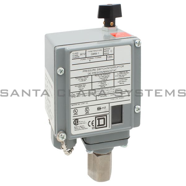 Square D 9012-GMW1 Pressure Switch Product Image