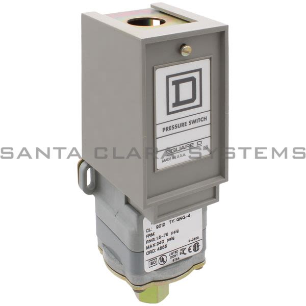 Square D 9012-GNG4 Pressure Switch Product Image
