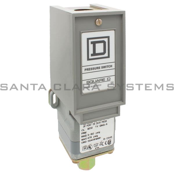 Square D 9012-GNG5 Pressure Switch Product Image