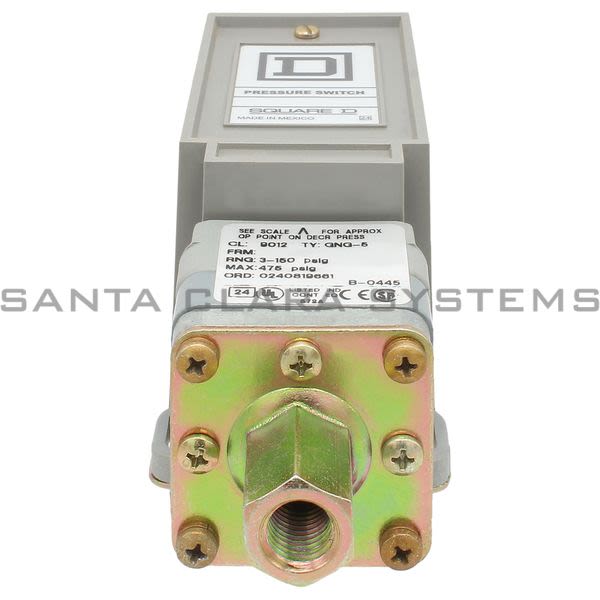 Square D 9012-GNG5 Pressure Switch Product Image