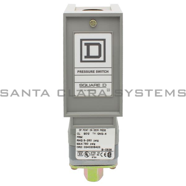 Square D 9012-GNG6 Pressure Switch Product Image