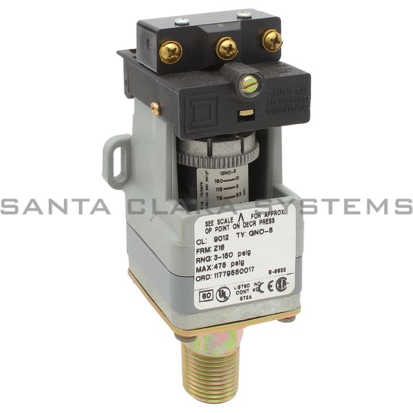 Square D 9012-GNO5 Pressure Switch Product Image