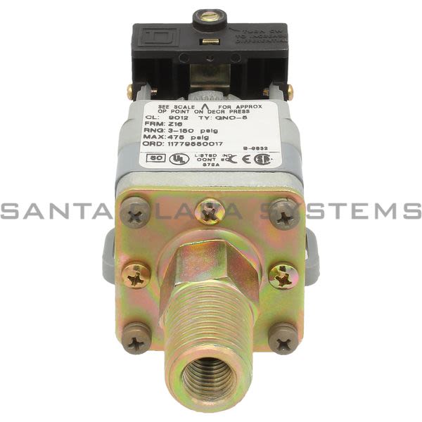 Square D 9012-GNO5 Pressure Switch Product Image