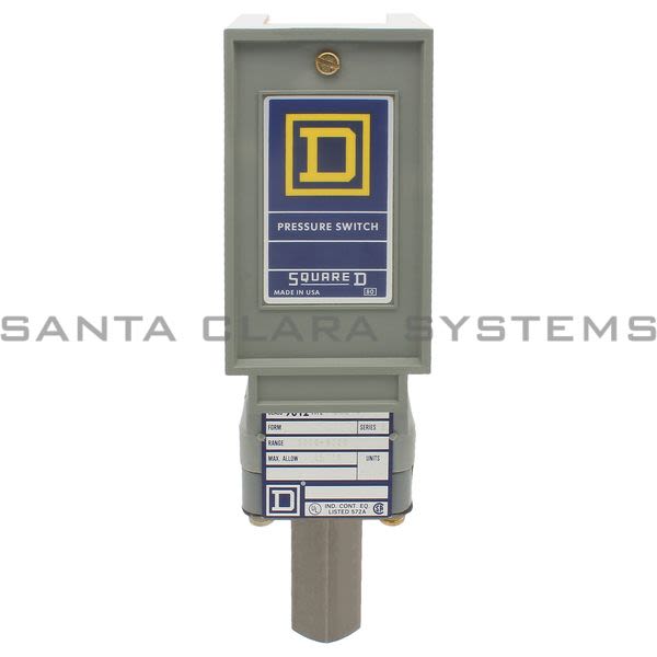 Square D 9012-GQG4 Pressure Switch Product Image