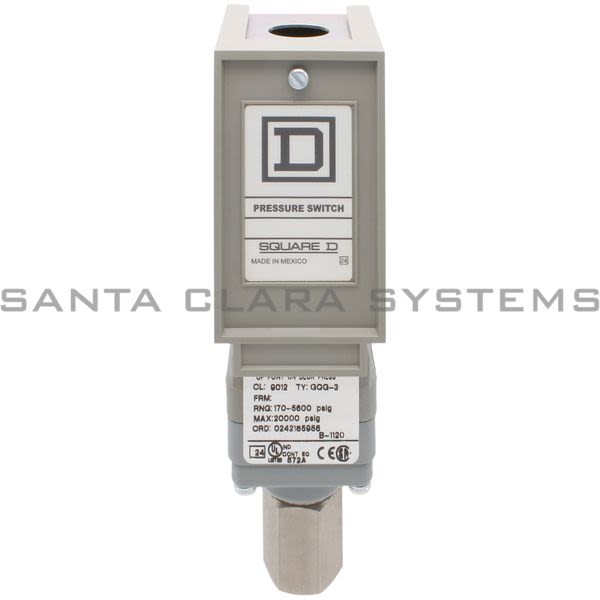 Square D 9012-GQG3 Pressure Switch Product Image