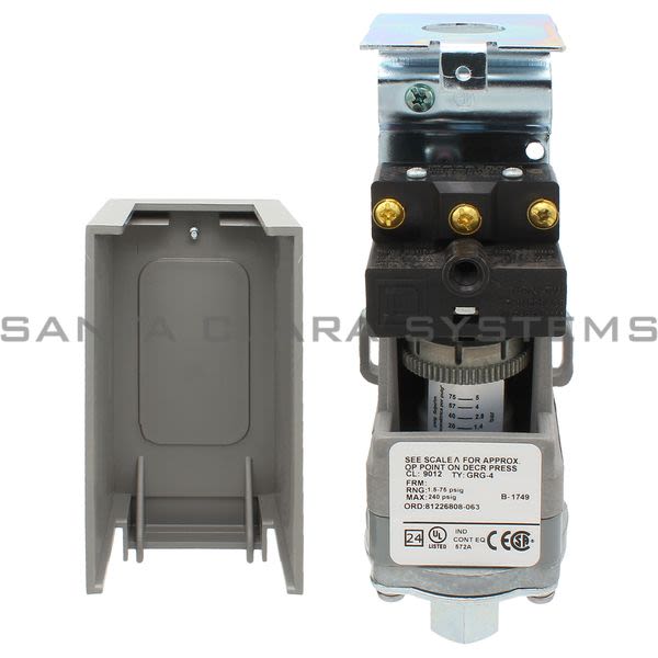 Square D 9012-GRG4 Pressure Switch Product Image