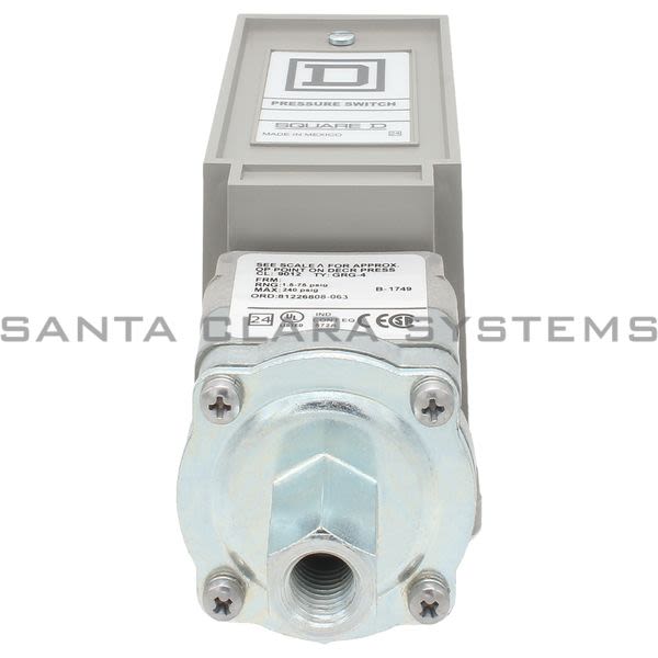Square D 9012-GRG4 Pressure Switch Product Image