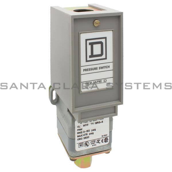 Square D 9012-GRG5 Pressure Switch Product Image