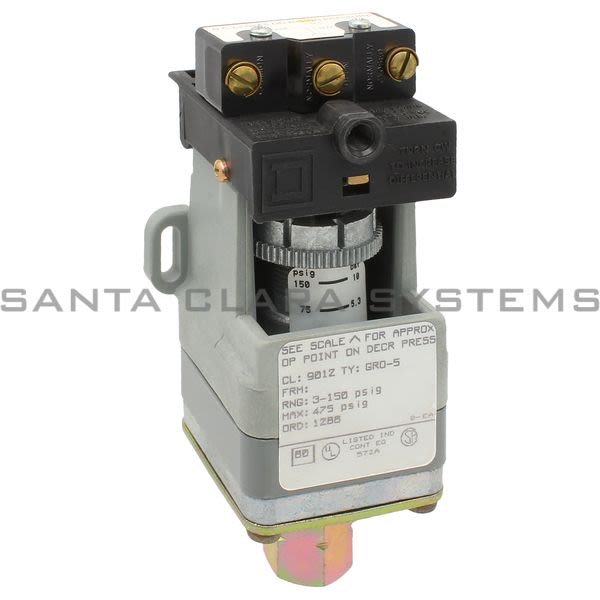Square D 9012-GRO5 Pressure Switch Product Image