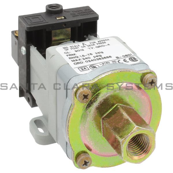 Square D 9012-GRO4 Pressure Switch Product Image