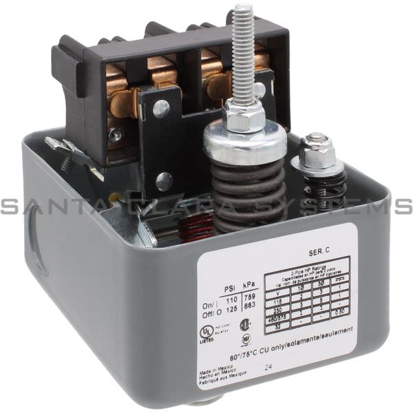 Square D 9013-GHG1S8J54 Pressure Switch Product Image