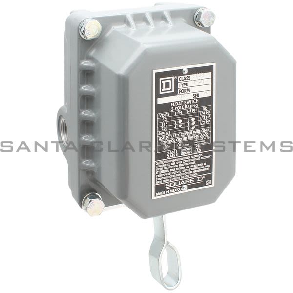 9036DR31 Square D Float Switch Santa Clara Systems