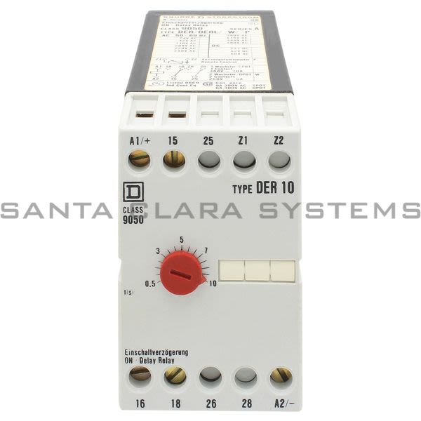 Square D 9050-DER10 Time Delay Relay Product Image
