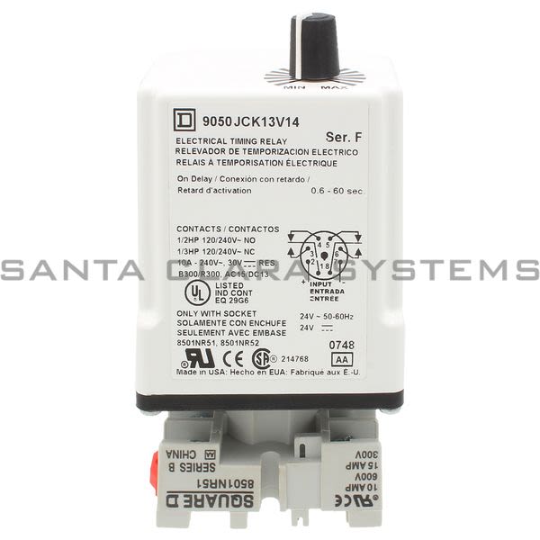 Square D 9050-JCK13V14 Timer Product Image