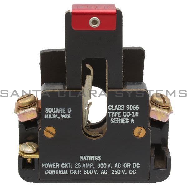 Square D 9065-CO1R Overload Relay | 9065-C01R Product Image