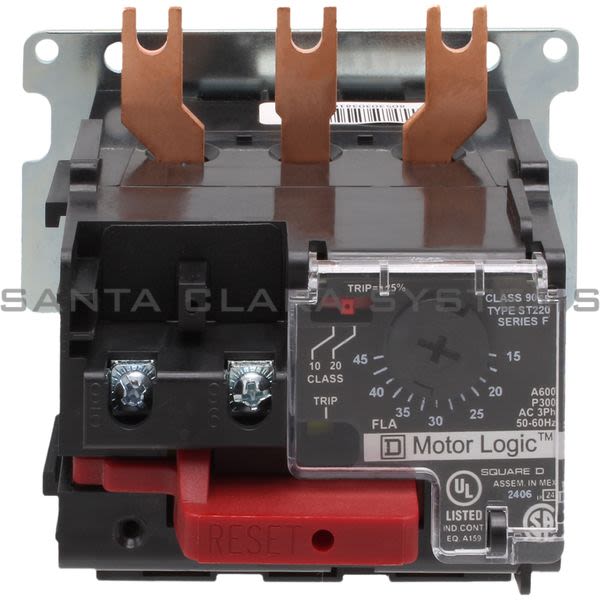 Square D 9065-ST220 Overload Relay Product Image
