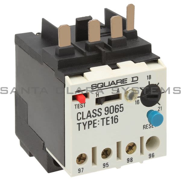 Square D 9065-TE16 Thermal Overload Relay 16-21AMP Product Image
