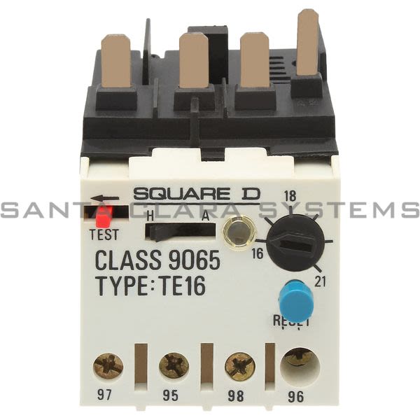 Square D 9065-TE16 Thermal Overload Relay 16-21AMP Product Image