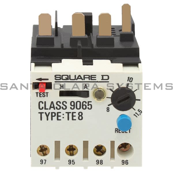 Square D 9065TE8 Thermal Overload Relay 8-11.5amp Product Image