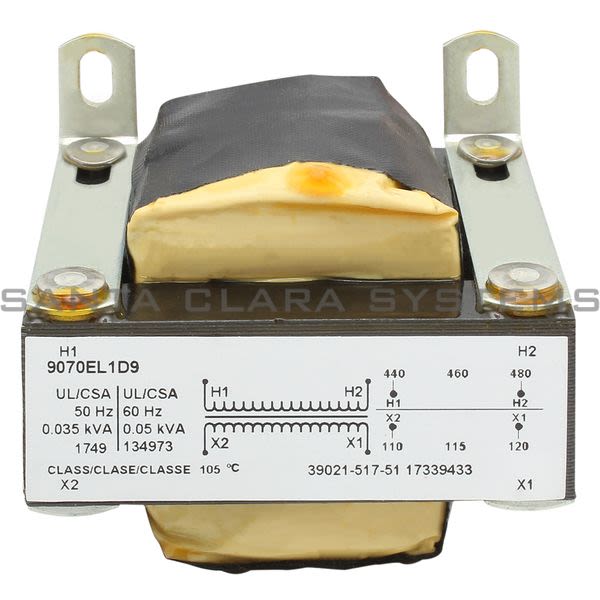 Square D 9070-EL1D9 Transformer Product Image