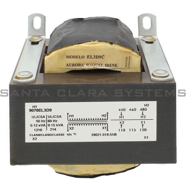 Square D 9070-EL3D9 Transformer Product Image