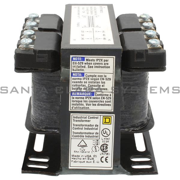 Square D 9070-T100D12 Transformer Control Product Image
