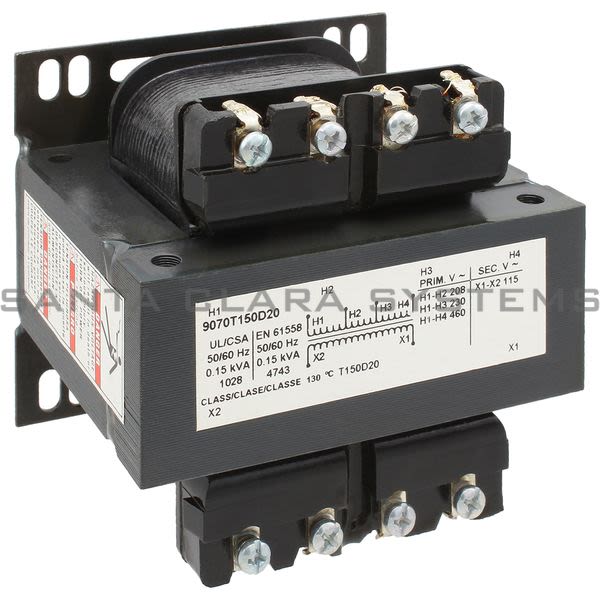 Square D 9070-T150D20 Transformer Product Image