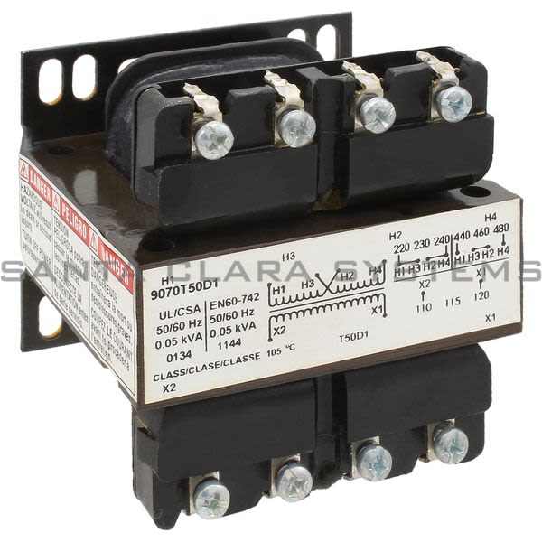 Square D 9070-T50D1 Transformer Product Image