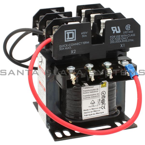 Square D 9070-TF50D1 Transformer With Fuse Holder Product Image