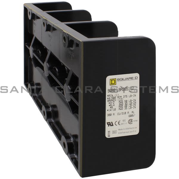 Square D 9080-LBA-365112 Power Distribution Block Product Image