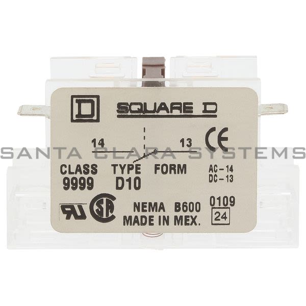Square D 9999-D10 Auxillary Contact Kit Product Image