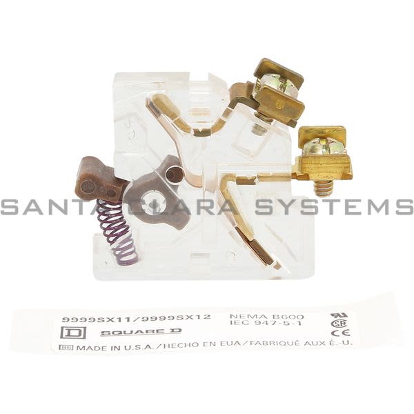 Square D 9999-SX12 Contactor+Starter Auxiliary Contact Kit | 87973 Product Image