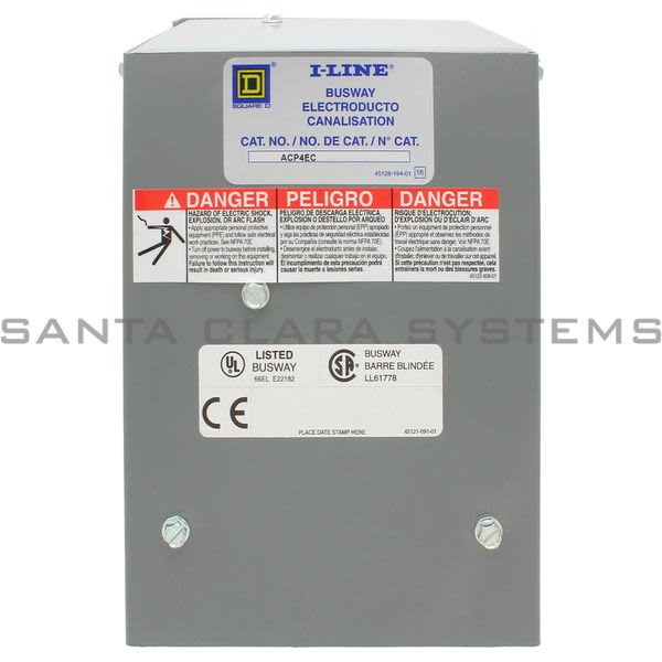 Square D ACP4EC Busway End Closure Product Image