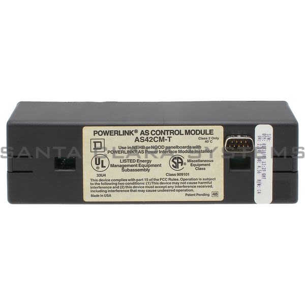 Square D AS42CM-T Control Module | Powerlink Product Image