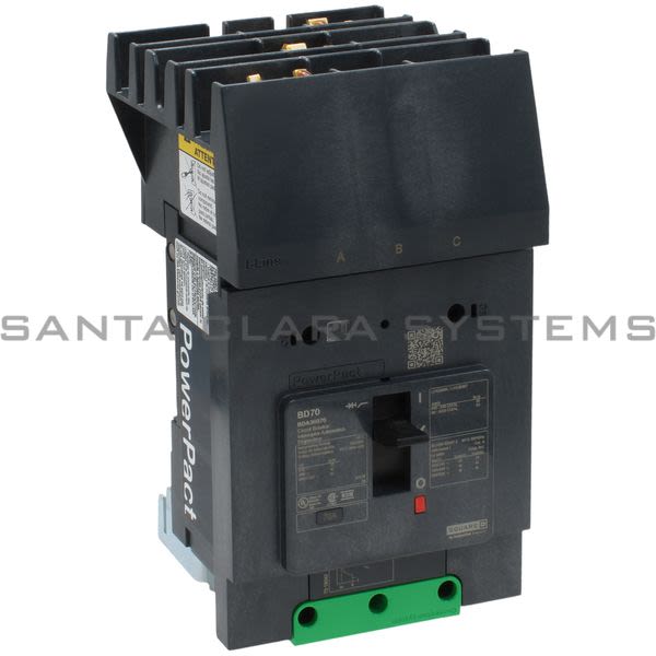 Square D BDA36070 Circuit Breaker Product Image