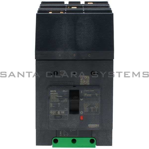 Square D BDA36070 Circuit Breaker Product Image