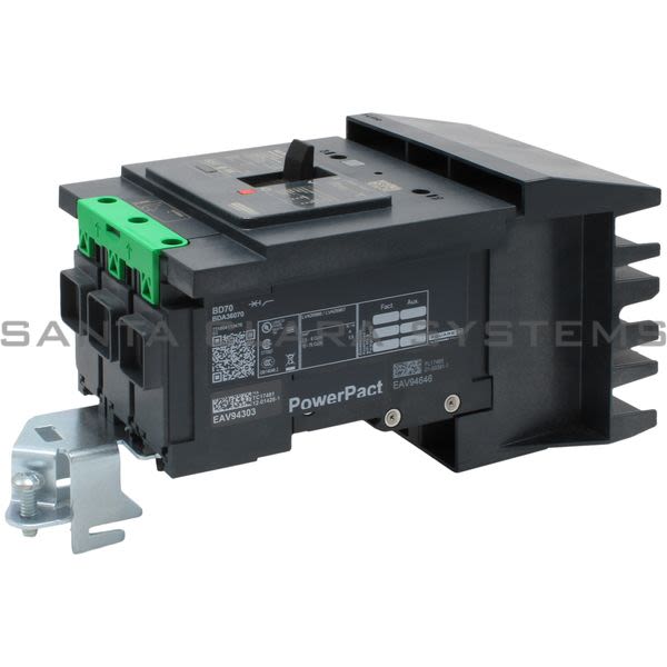 Square D BDA36070 Circuit Breaker Product Image