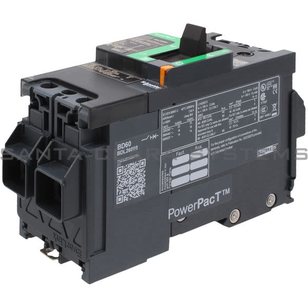 Square D BDL26060 Circuit Breaker Product Image