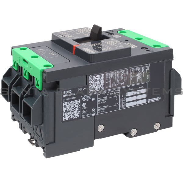 Square D BDL36050 PowerPact Circuit Breaker Product Image