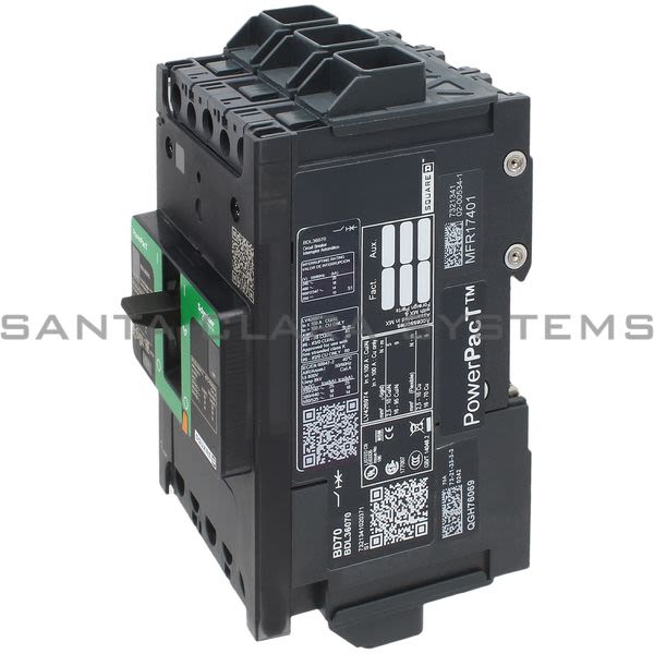 Square D BDL36070 PowerPact | Circuit Breaker Product Image