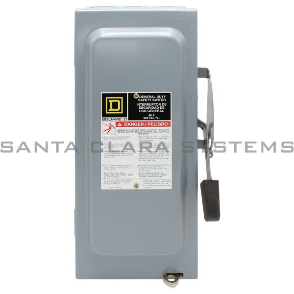 Square D D222N Safety Switch Product Image