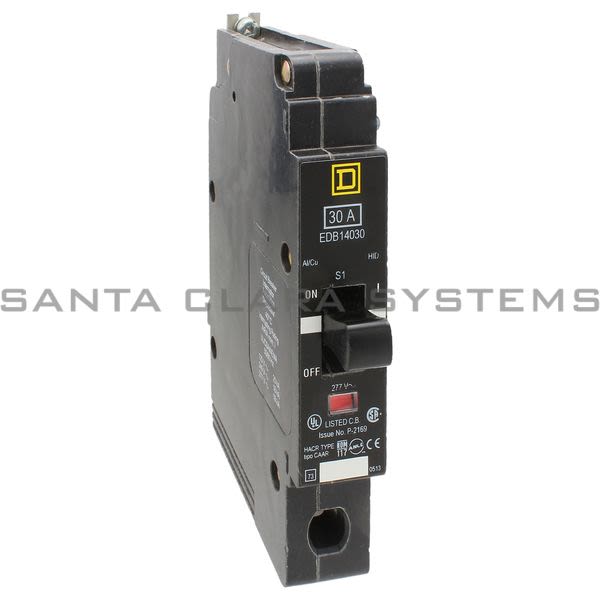 Square D EDB14030 Circuit Breaker Product Image