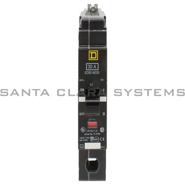 Square D EDB14030 Circuit Breaker Product Image